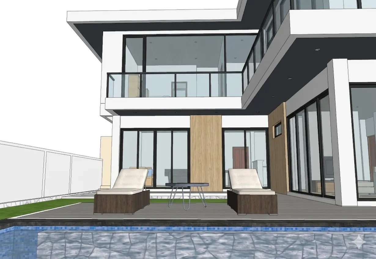 Modern Minimalist — sketsa asli