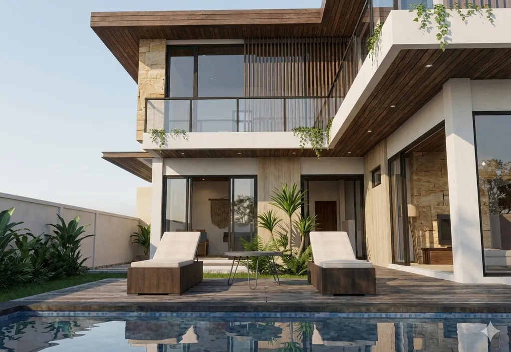 Tropical Villa — visiarch AI render